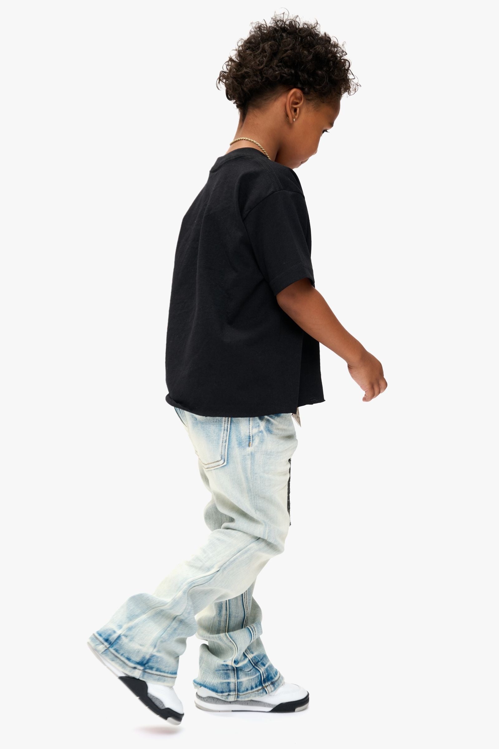 Jr.Stacked Kids Jeans Light Wash-thumbmail-6