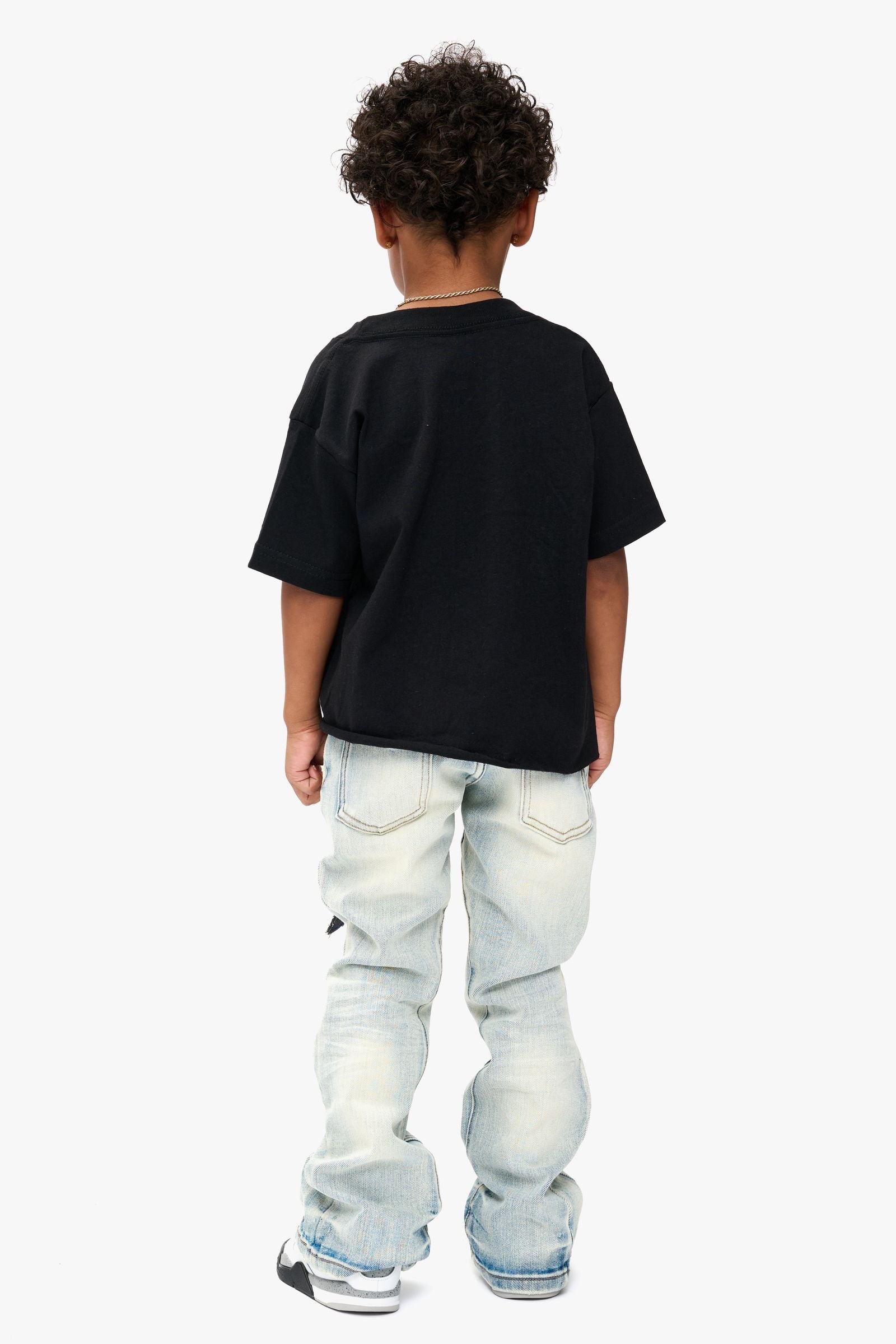 Jr.Stacked Kids Jeans Light Wash-thumbmail-7