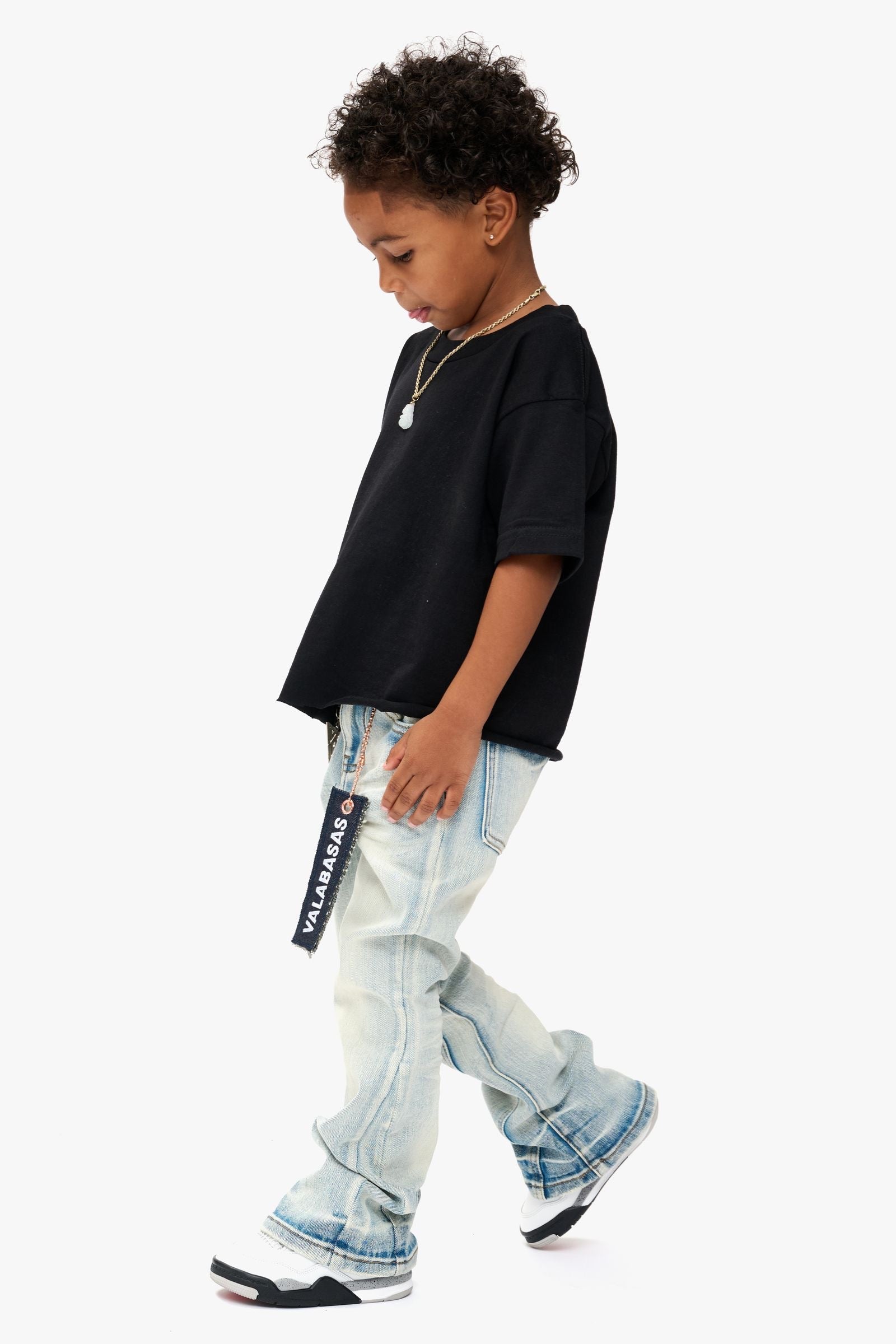 Jr.Stacked Kids Jeans Light Wash-thumbmail-8