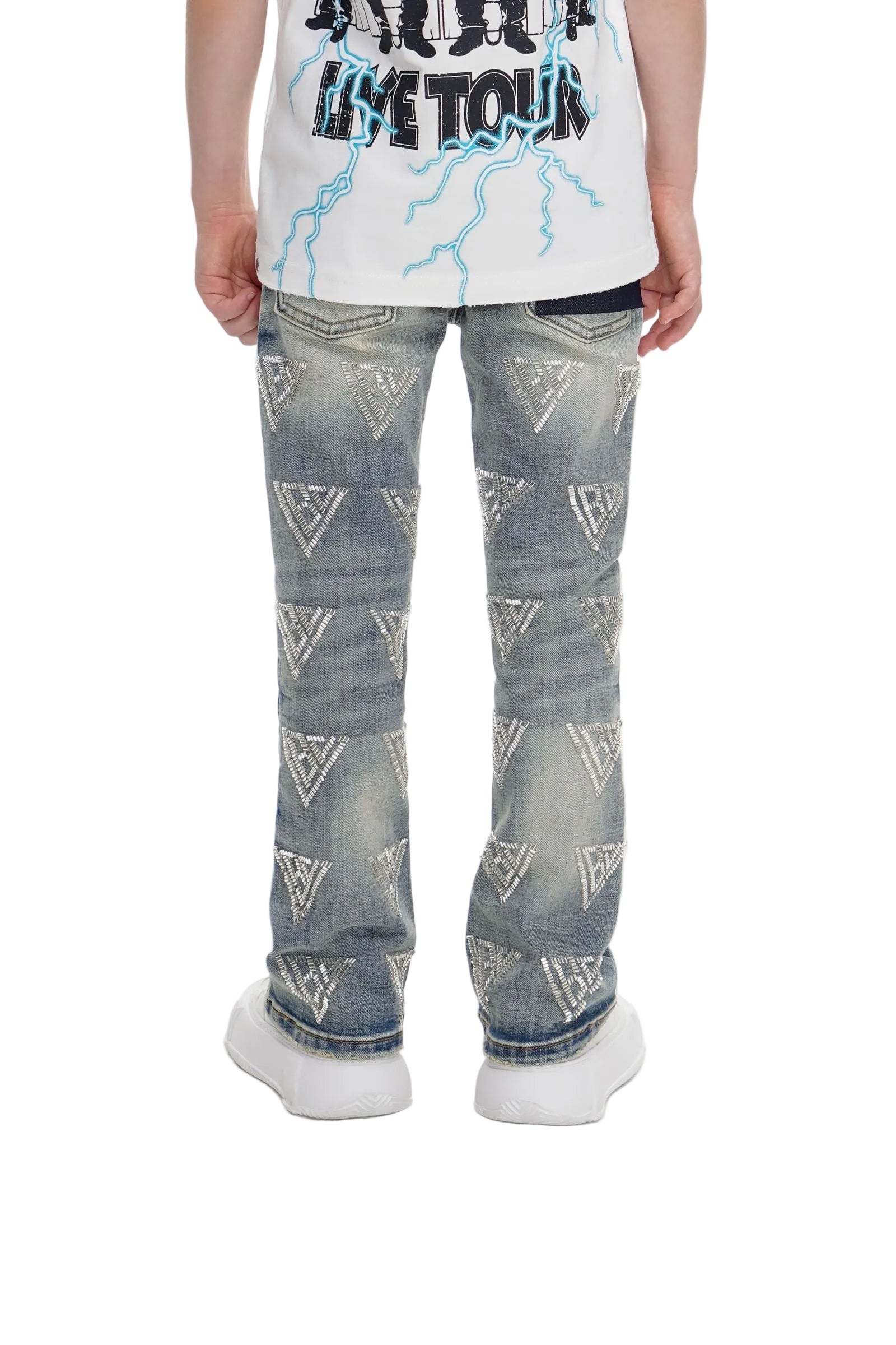 "CODE" KIDS STACKED DENIM-thumbmail-3