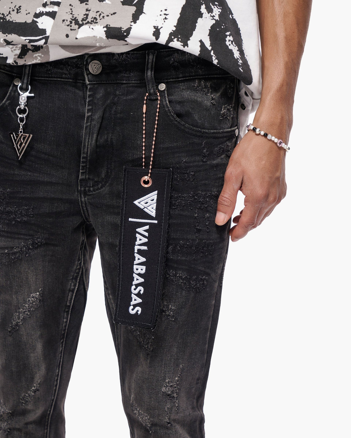 Wired Black Wash Stacked Jeans-thumbmail-8
