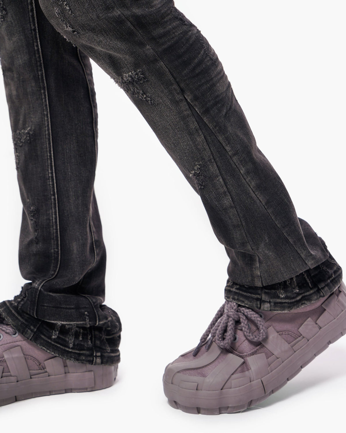 Wired Black Wash Stacked Jeans-thumbmail-9