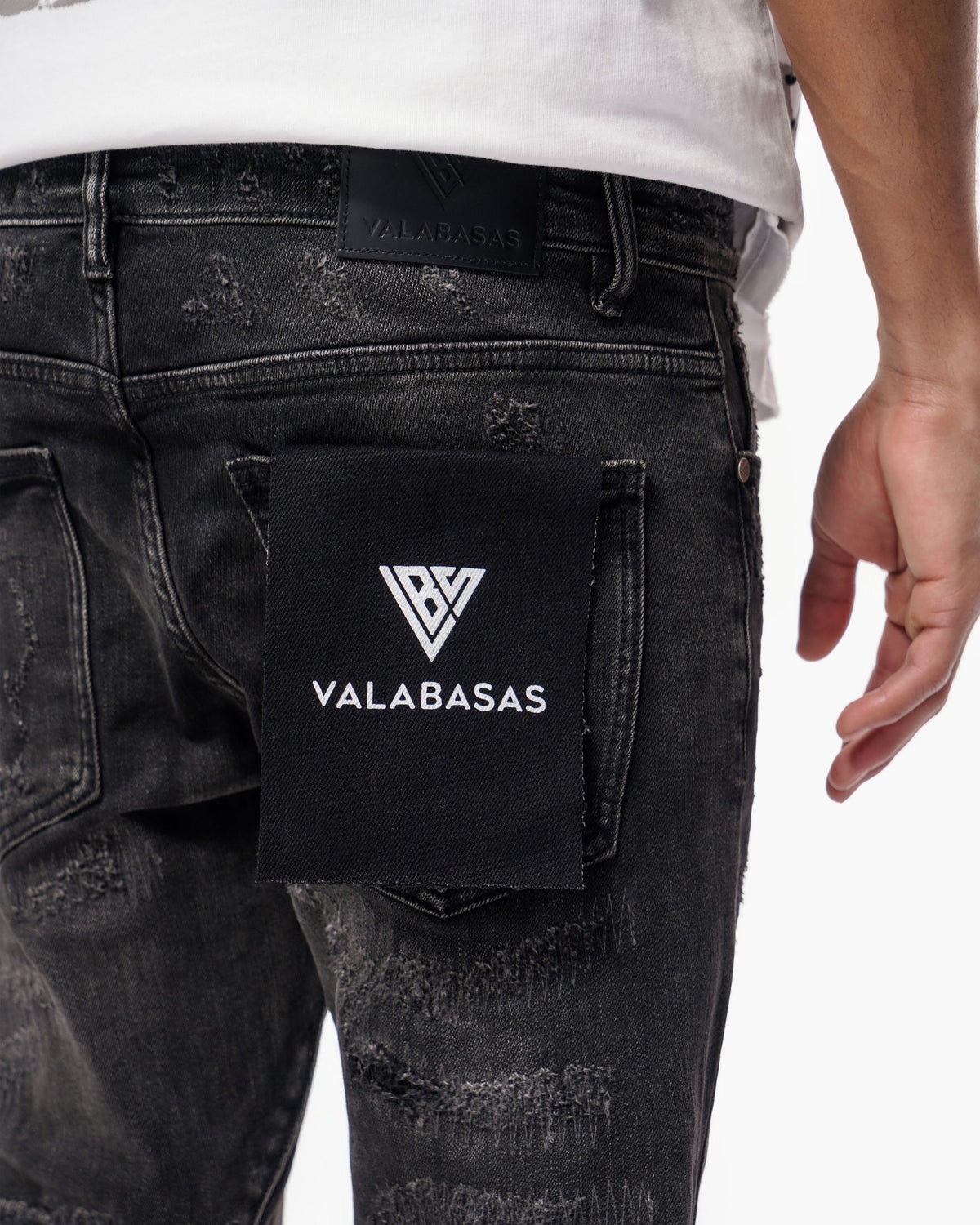 Wired Black Wash Stacked Jeans-thumbmail-7