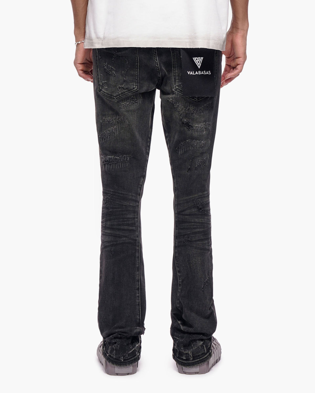 Wired Black Wash Stacked Jeans-thumbmail-2