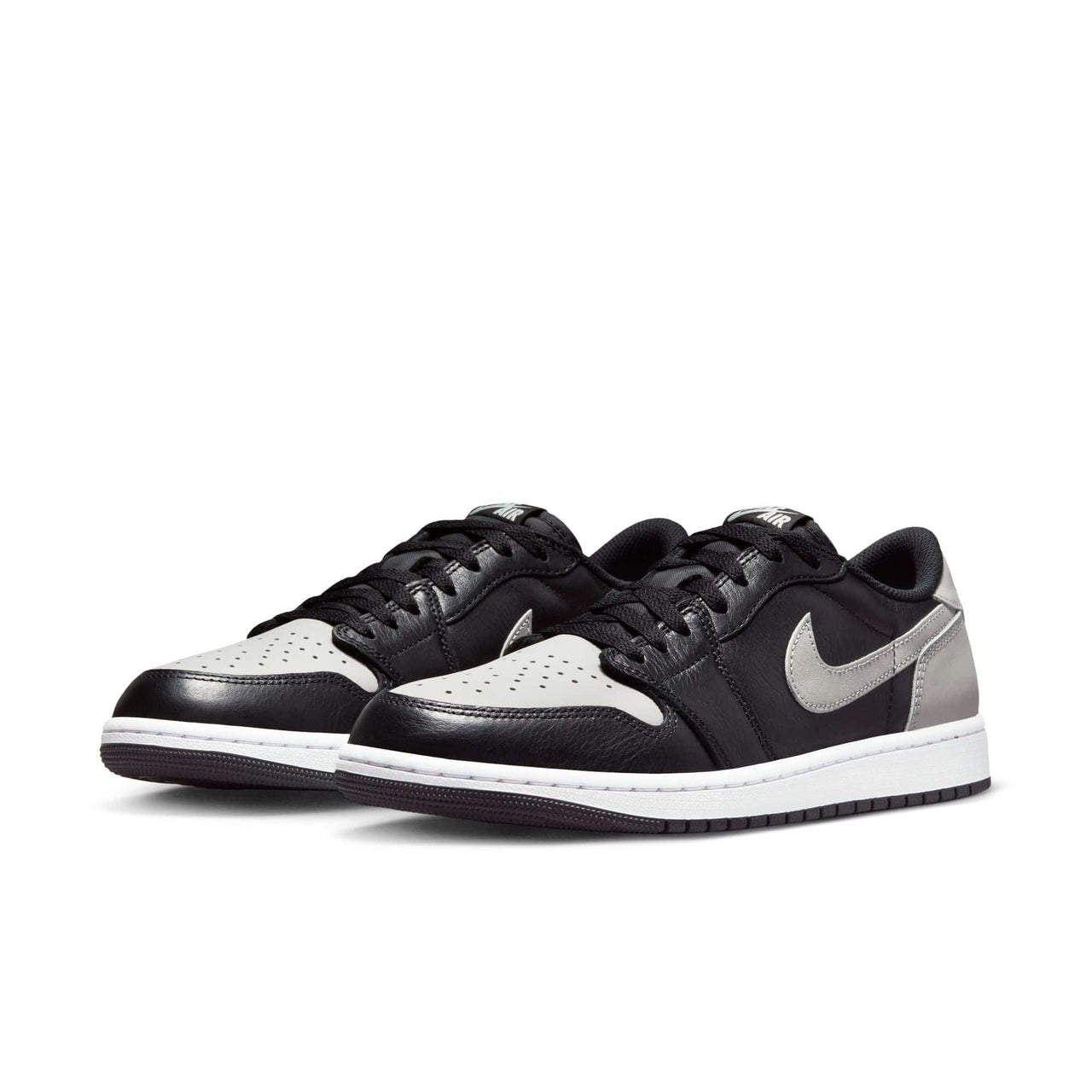 Air Jordan Footwear 6 / BLACK/MEDIUM GREY-WHITE Air Jordan 1 Low OG