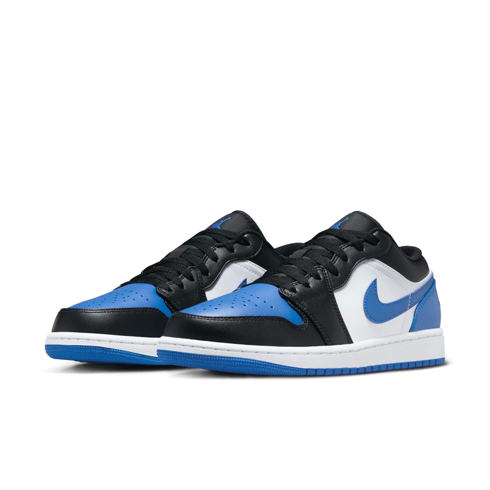 Air Jordan Footwear 7.5 / WHITE/ROYAL BLUE-BLACK-WHITE Air Jordan 1 Low
