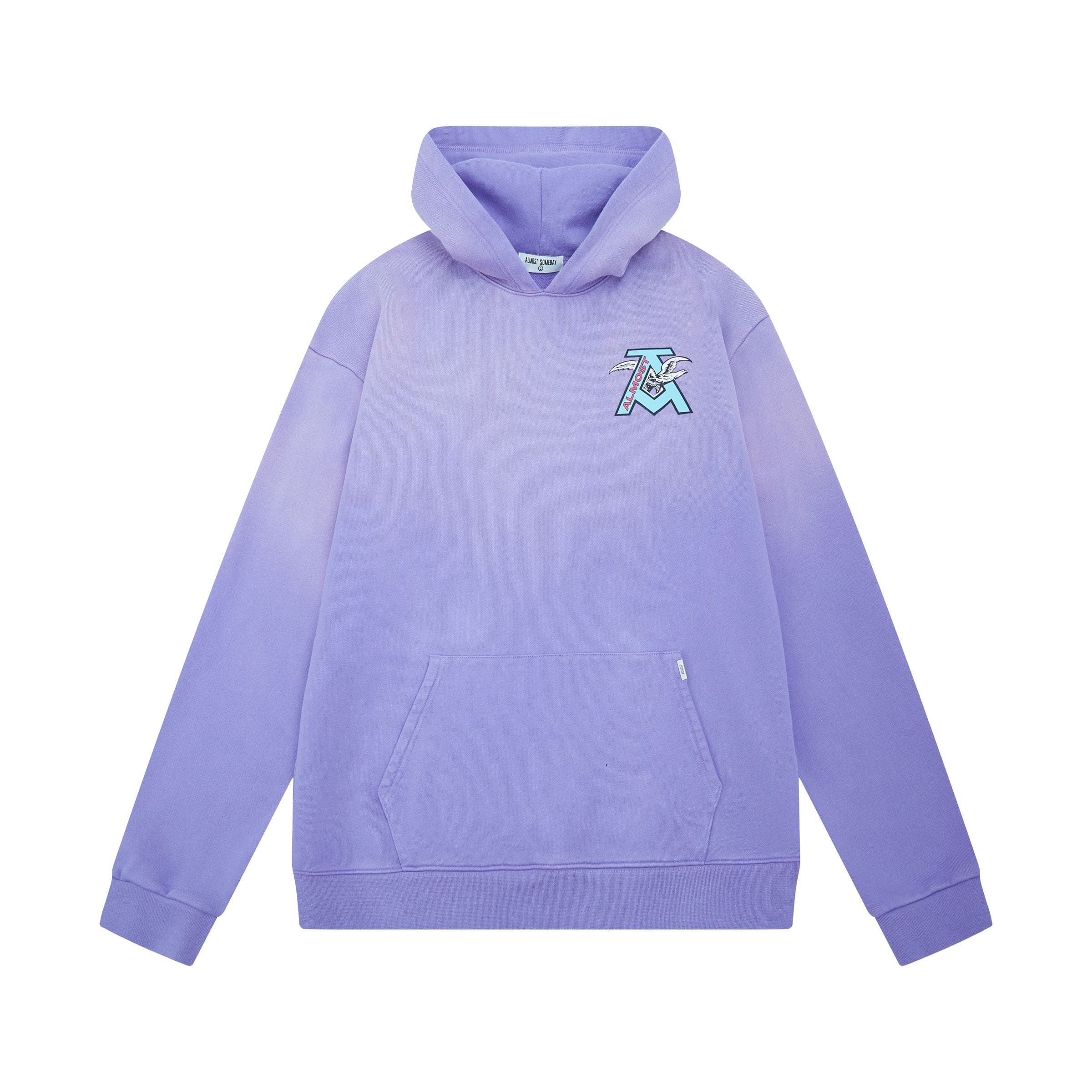 Almost Someday S / sun fade purple TRADEMARK HOODIE