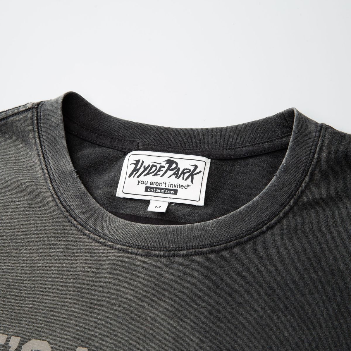 Front Collar View of the ALOCS HP Stickered Up in Black