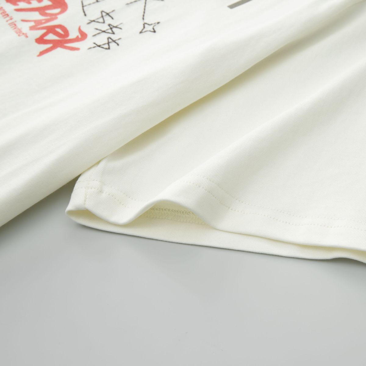Hem View of the ALOCS HP Stickered Up in White