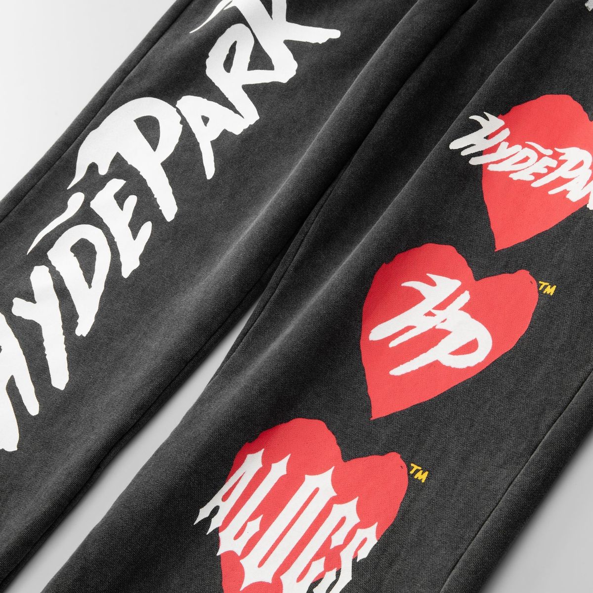 Heart Logo View of the You Aren't ALOCS Hyde Park Jogger in Black