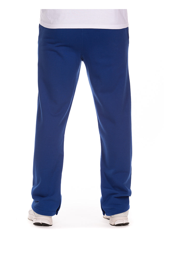 Back View of the Billionaire Boys Club BB Camp Sweatpants (Oversize Fit) in Sodalite Blue
