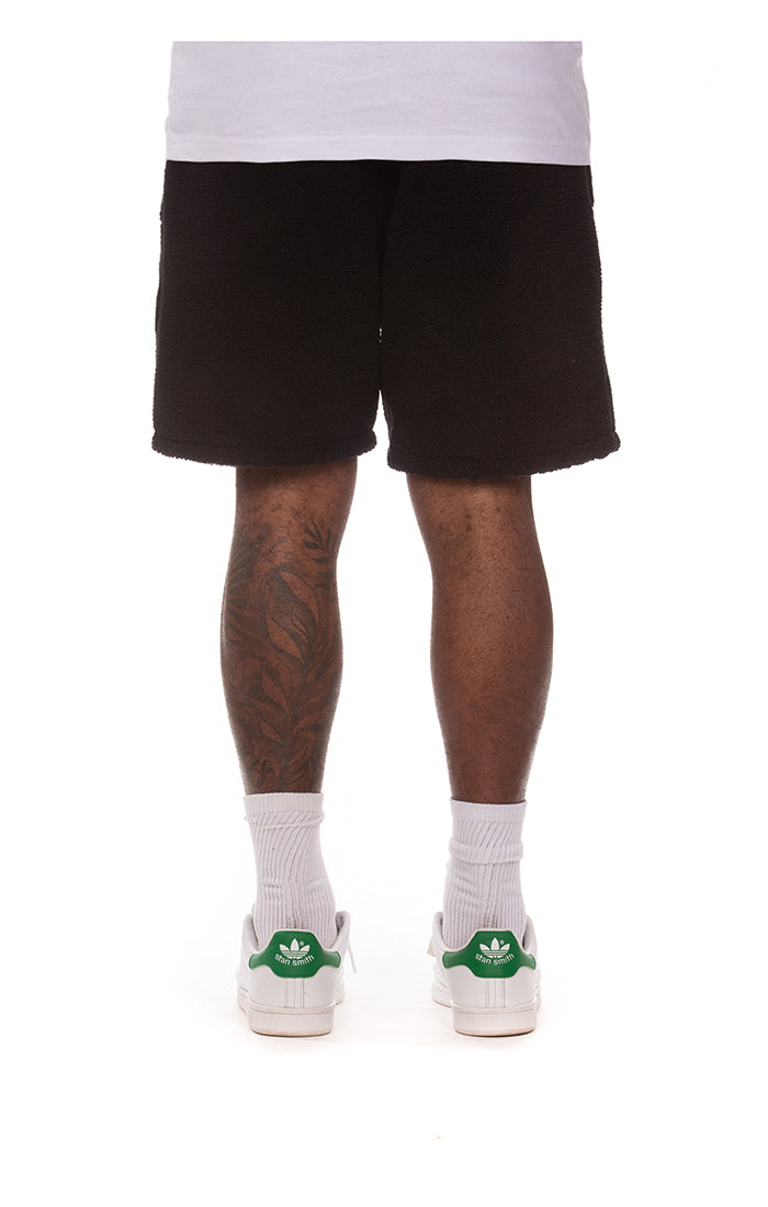 Back view of Billionaire Boys Club Shorts in Black - Men's Shorts