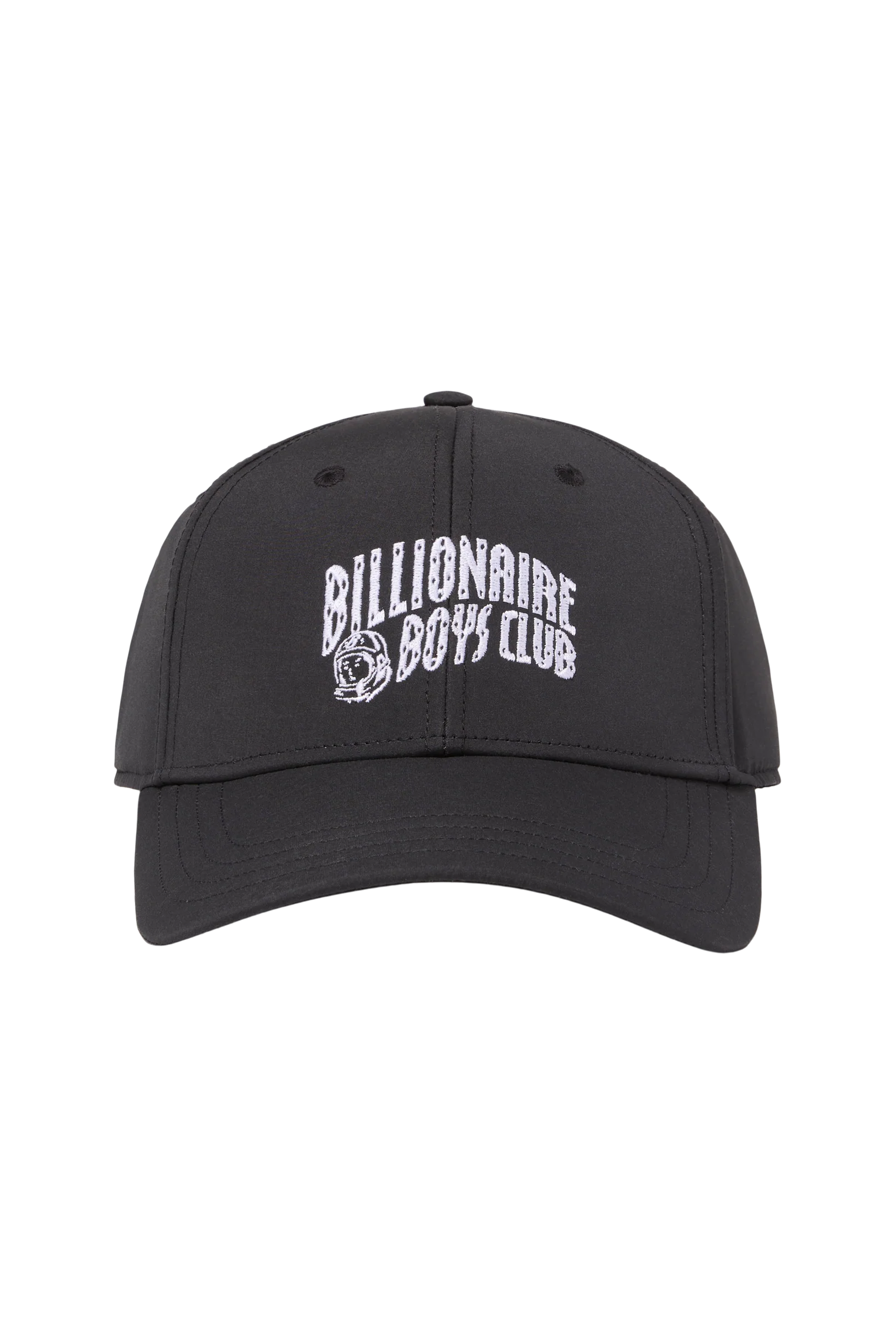 Front View of BBC Curve Hat in Little Boy Black - Men's Hats