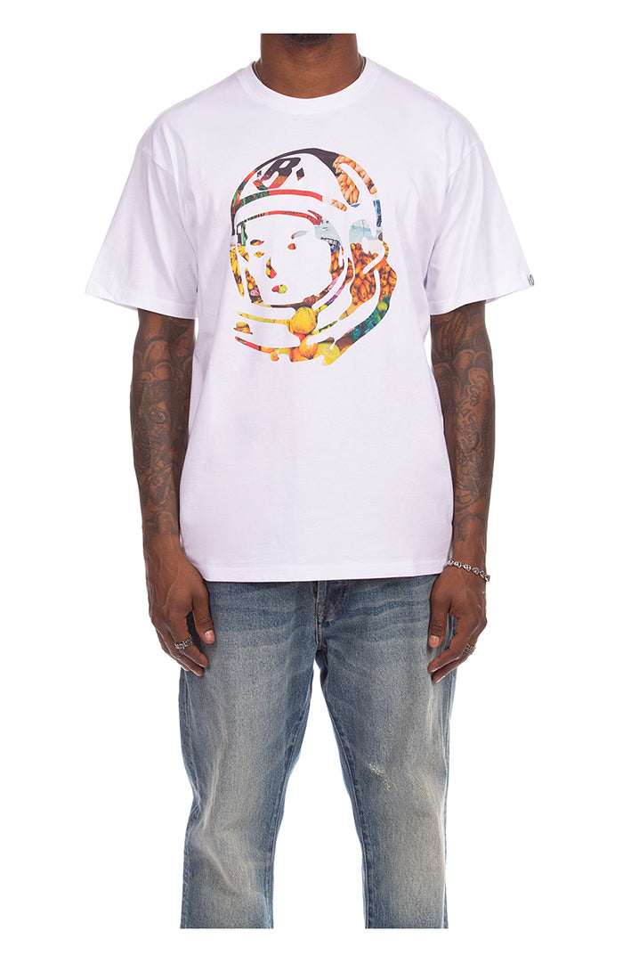Front View of the Billionaire Boys Club Fresh SS Tee in White