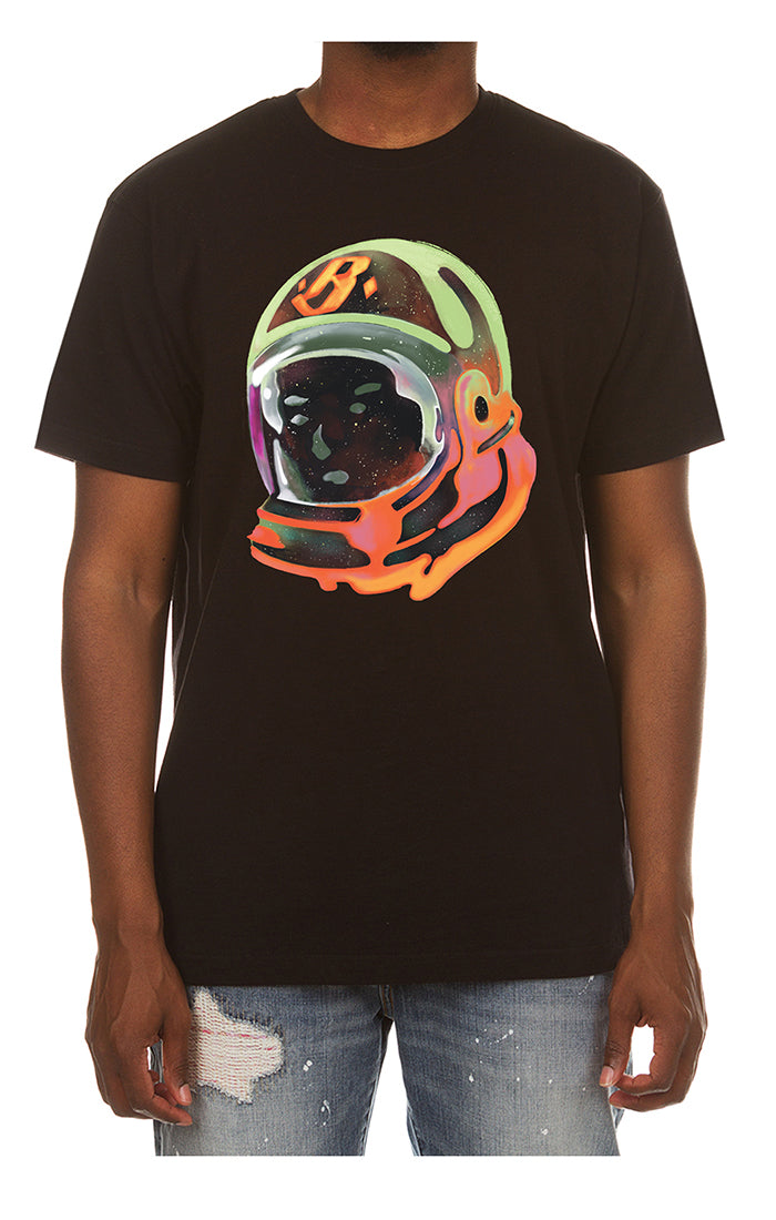 Front View of the Billionaire Boys Club Helmet SS Tee Black