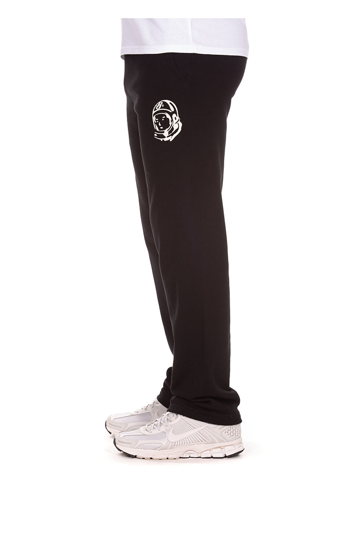 Left Side View of the Billionaire Boys Club Helmet Sweatpants in black