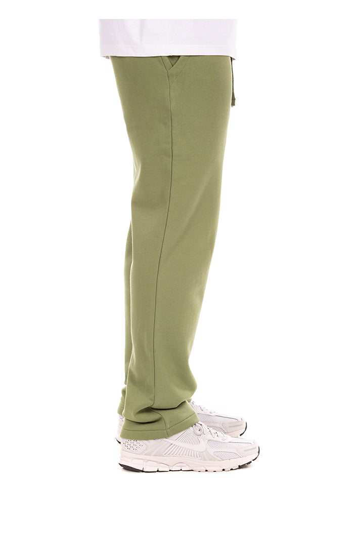 Right View of the Billionaire Boys Club bb helmet sweats in Vineyard Green 