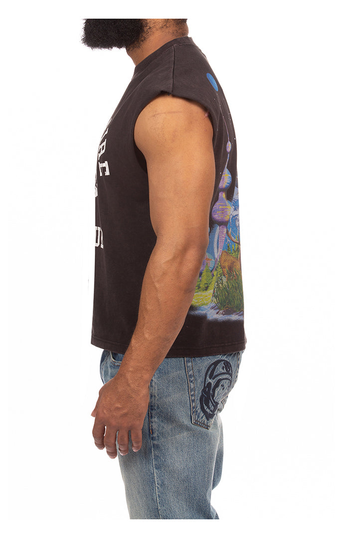 Left Side View of the Billionaire Boys Club Memories Tank