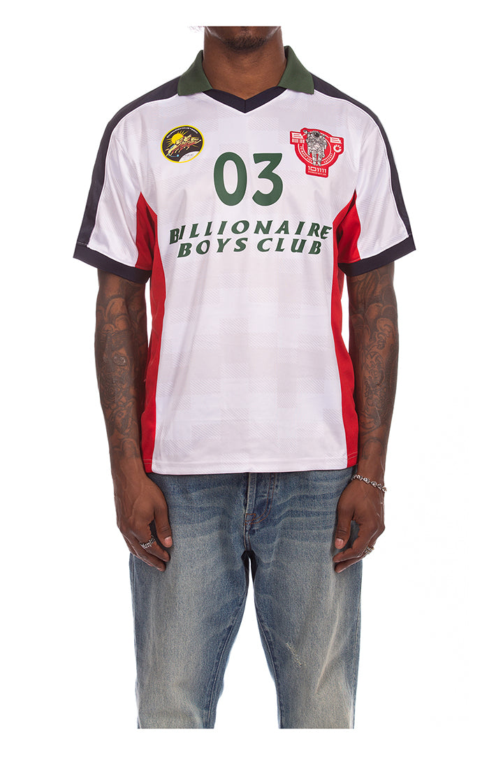 Front View of the Billionaire Boys Club Midi SS Polo