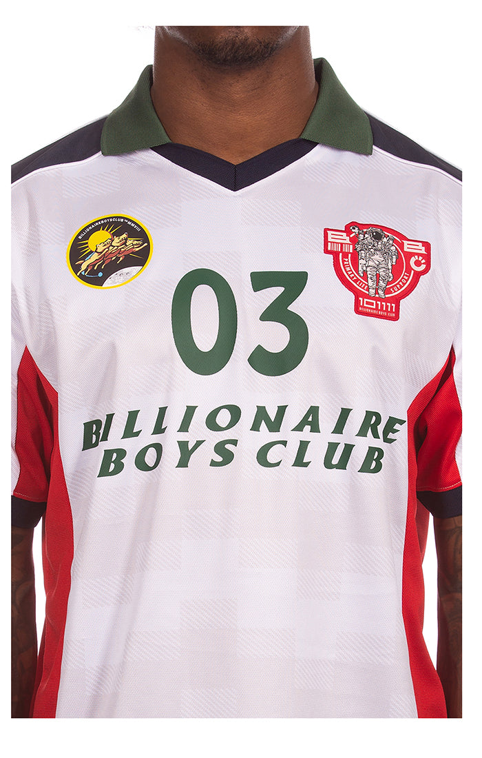 Front Close Up View of the Billionaire Boys Club Midi SS Polo