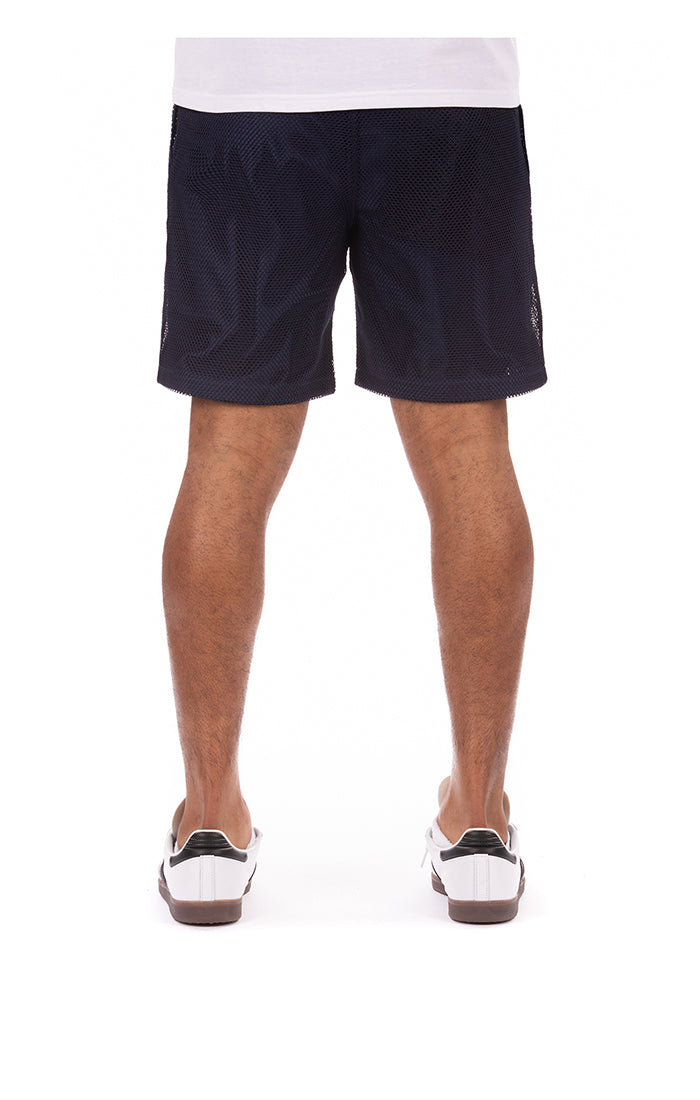 Back View of the Billionaire Boys Club Next Shorts in Navy Blazer