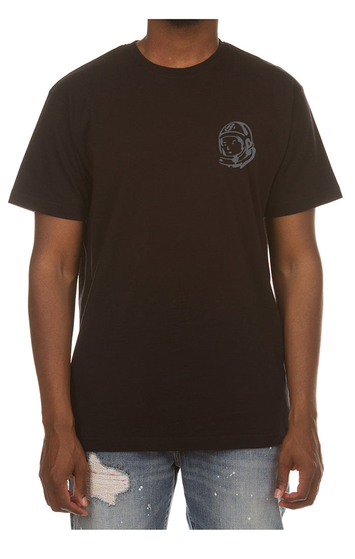 Front View of the Billionaire Boys Club BB Solar System SS Tee in Black