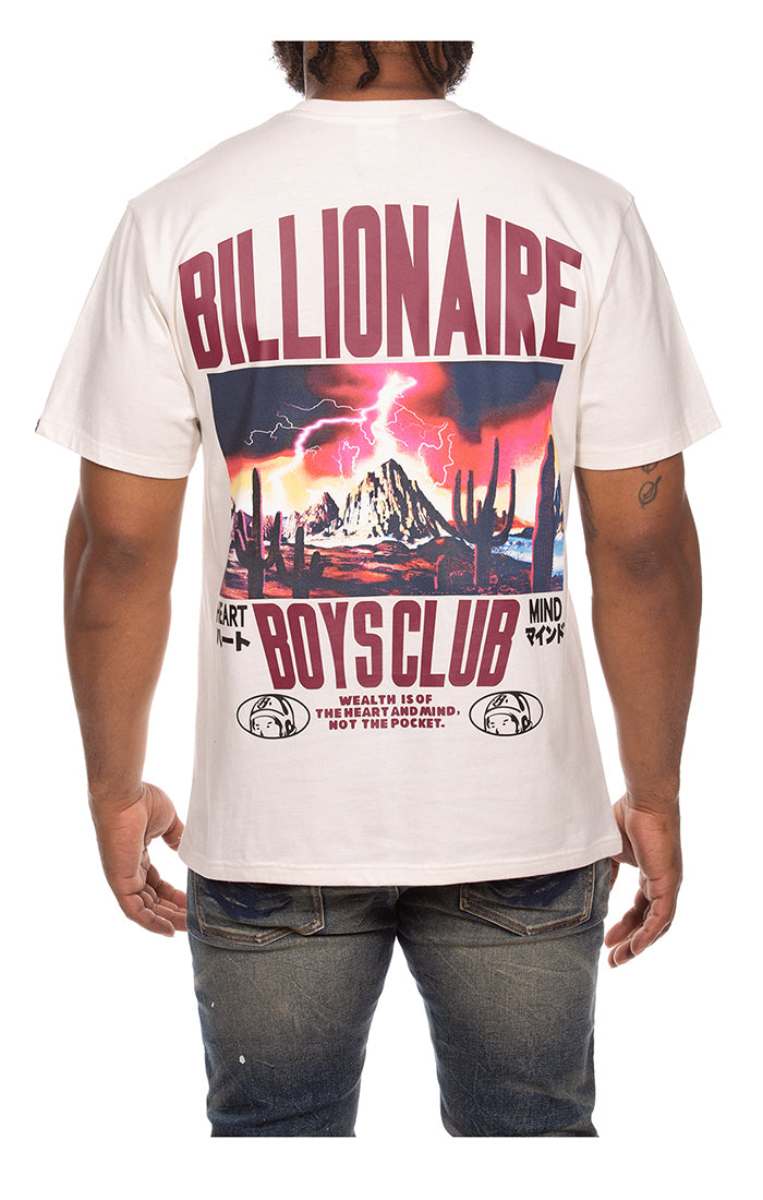 Back View of the Billionaire Boys Club Thunder SS Knit (Oversize Fit) Tee