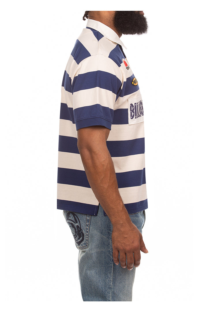 Right Side View of the Billionaire Boys Club Trails SS Knit Shirt
