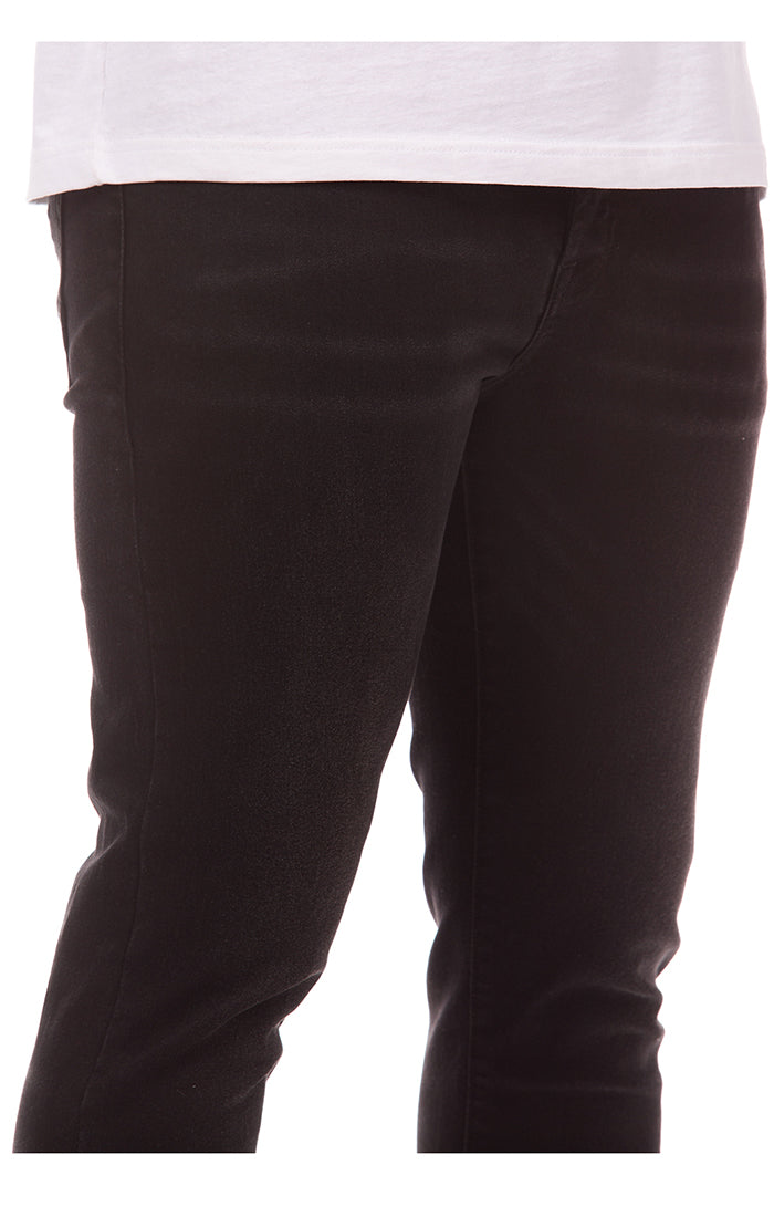 Front right View of the Billionaire Boys Club BB Trek Jeans (Slim Fit) in darkside