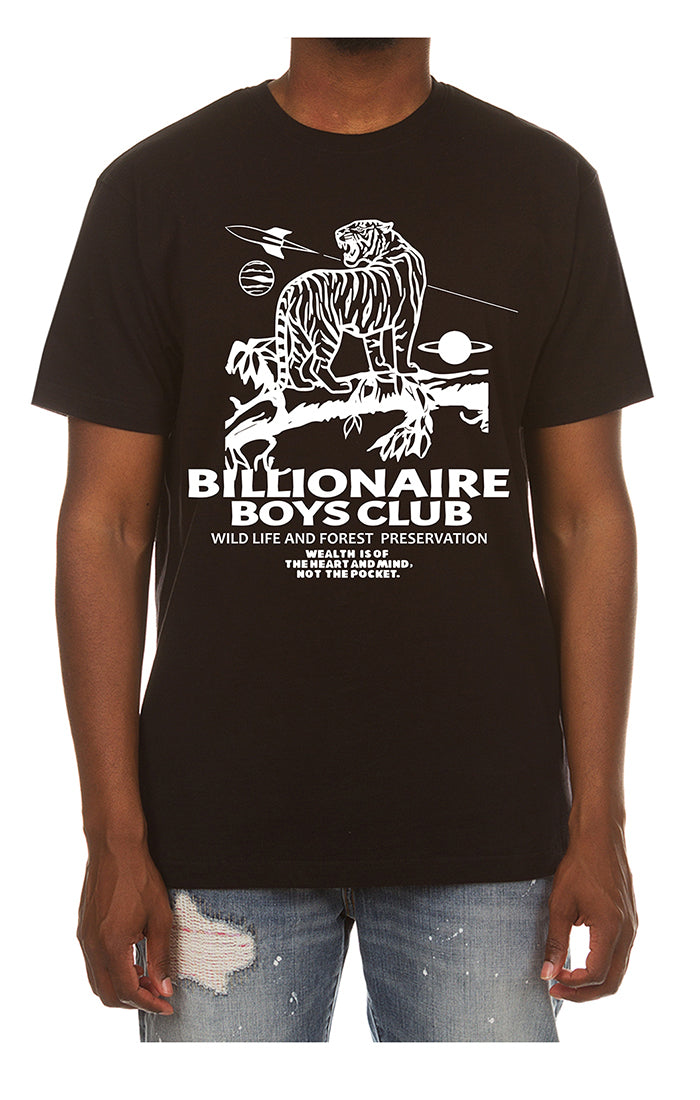 Front View of the Billionaire Boys Club Wildlife SS Tee