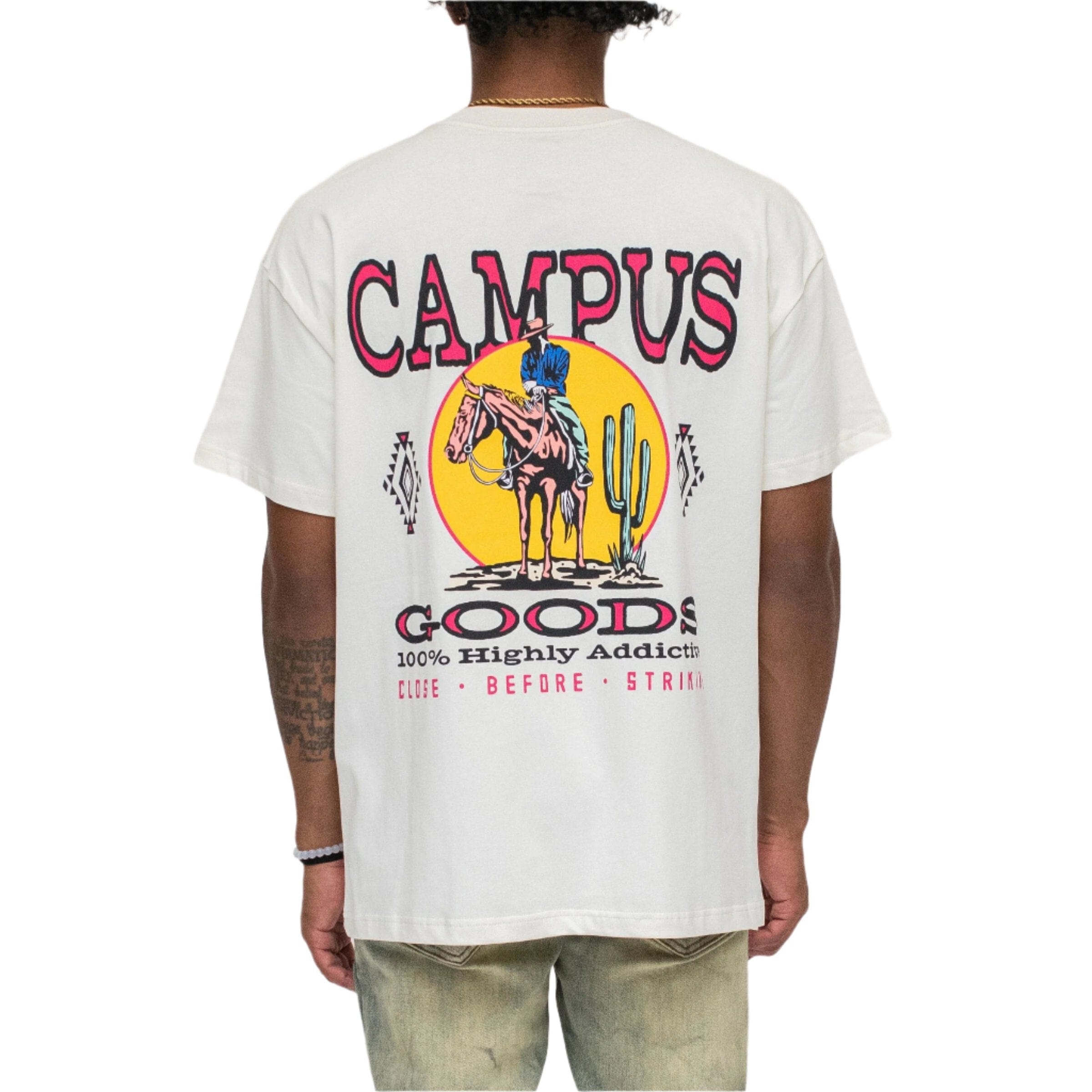 CAMPUS S / off white Western Tee