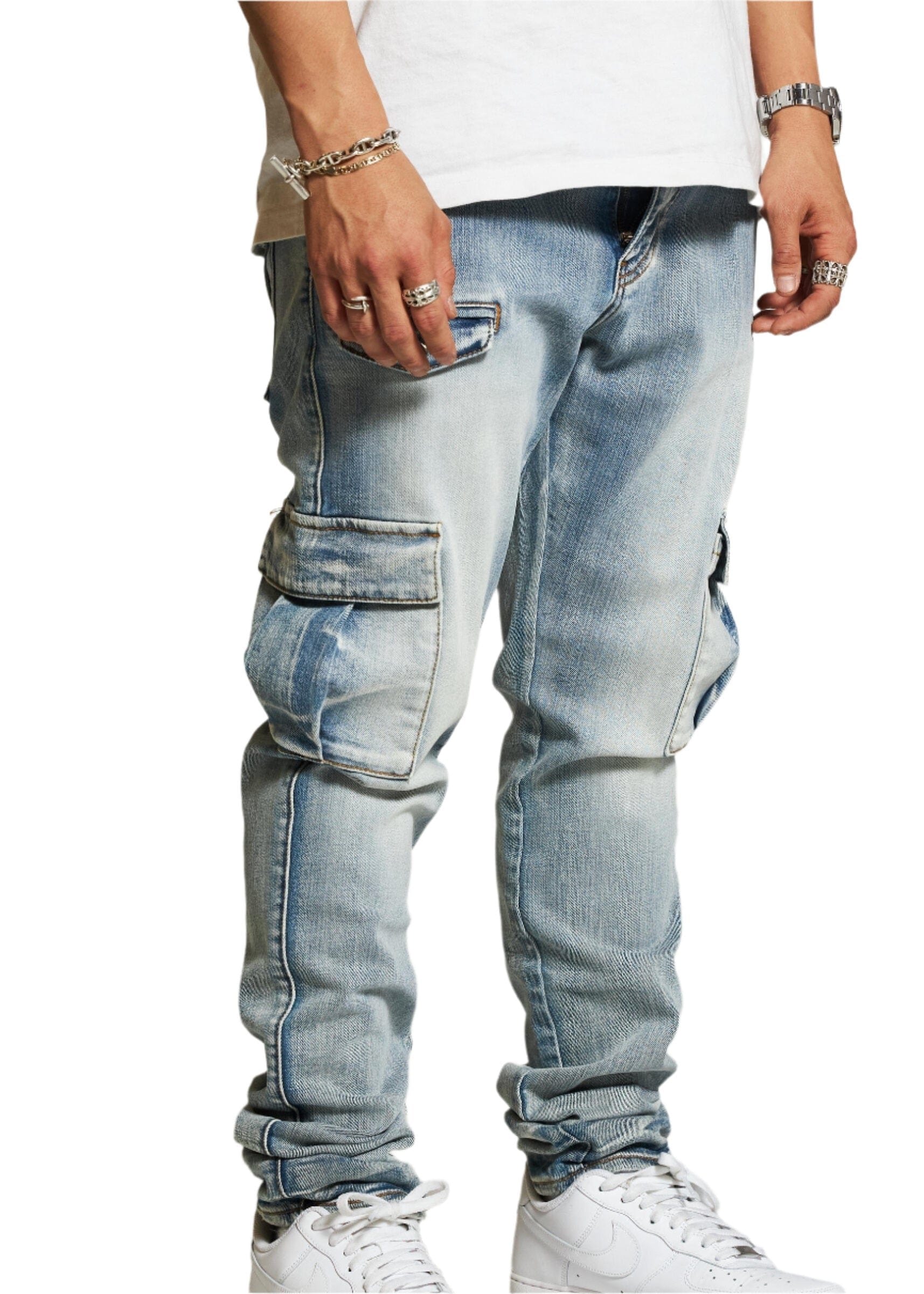 CRYSP Denim 30 / STONE WASH AIR CARGOS