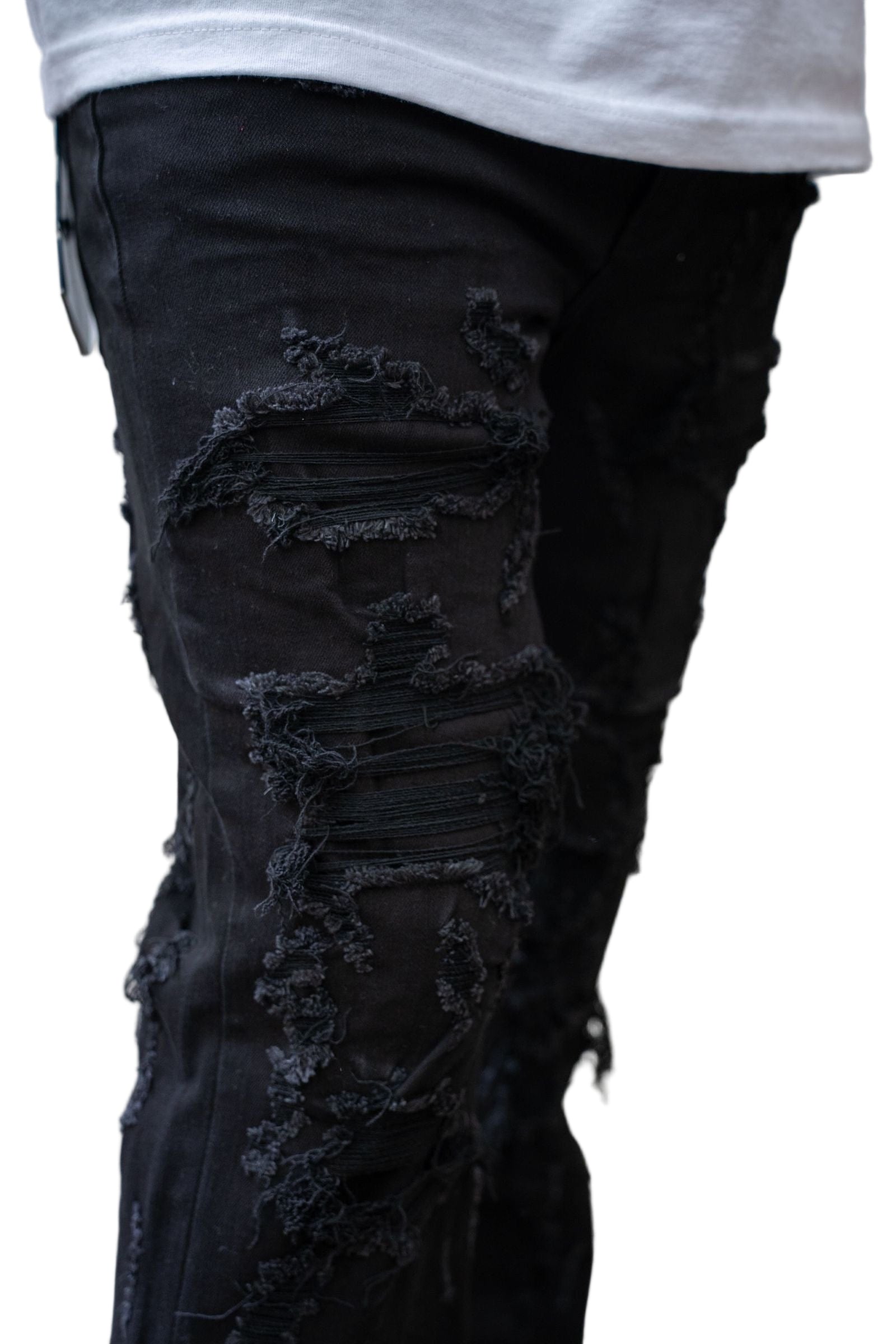 Damati Jeans STRAPPATO PREMIUM  STRAIGHT TAPER  DENIM