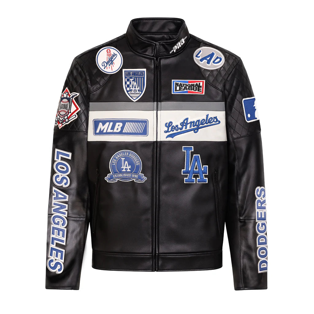 PRO STANDARD LOS ANGELES DODGERS M MOTO JACKET