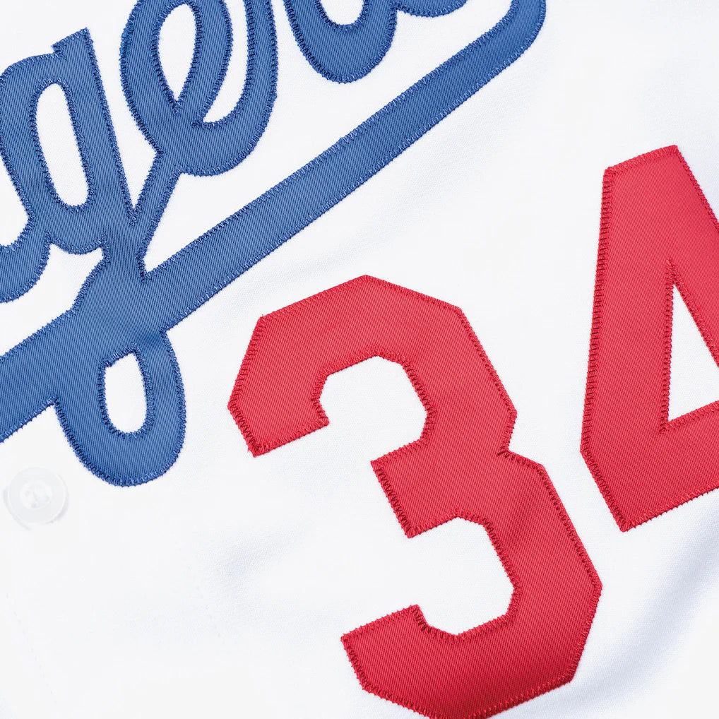Fernando Valenzuela Los Angeles Dodgers 1981 White Authentic Jersey-thumbmail-4