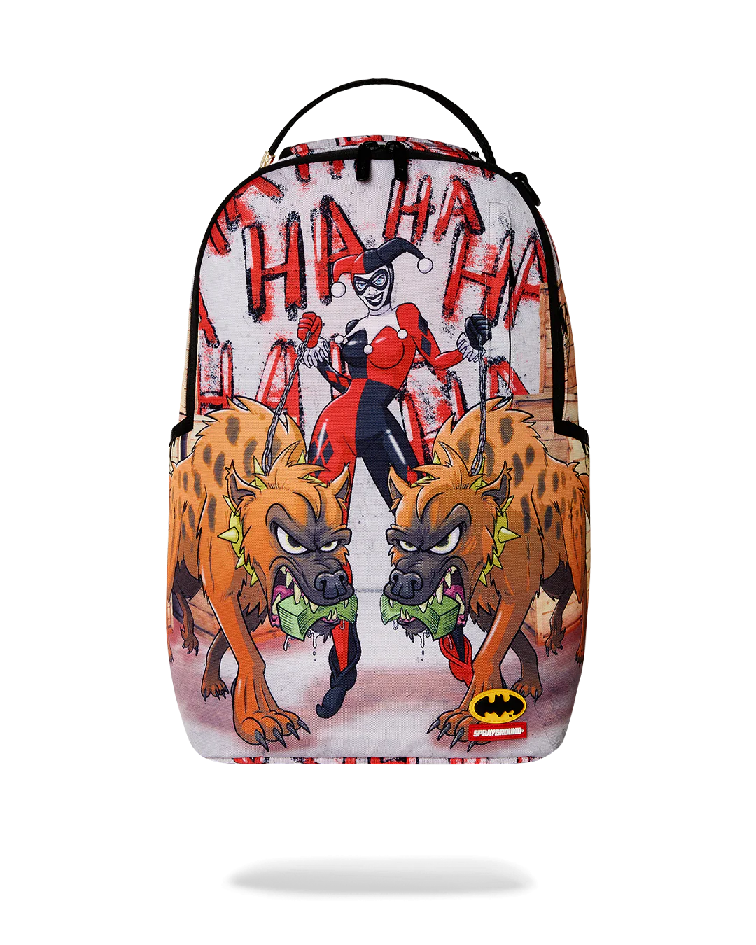 HARLEY QUINN WITH HYENAS DLXR BACKPACK