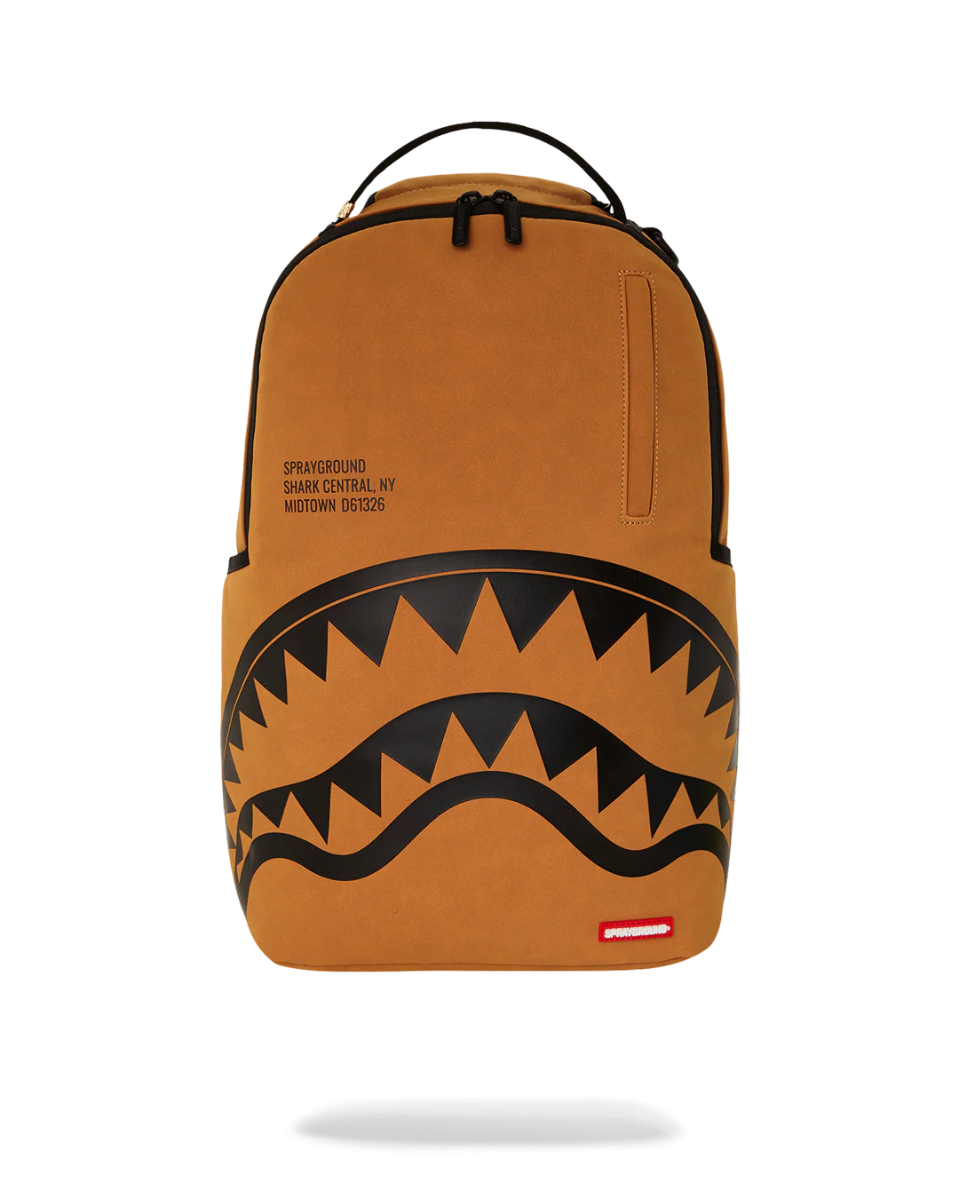 SHARK CENTRAL DLX-FAUX SUEDE BACKPACK