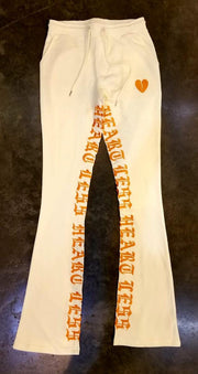 Focus Jeans S / Ivory Heartless French Terry Stack