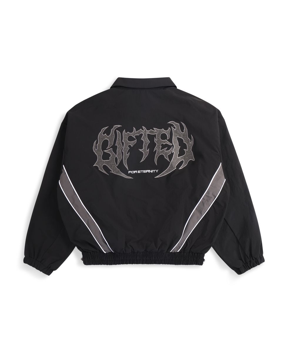 Back View of the Vision Blk Jacket by GFTD LA