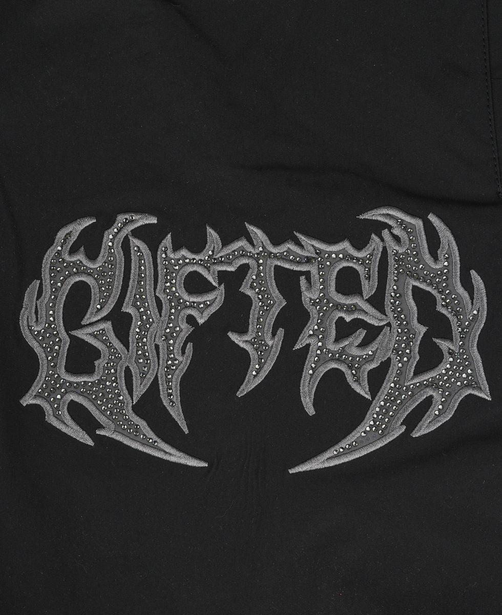 Close Up View of the Vision Blk Pants by GFTD LA