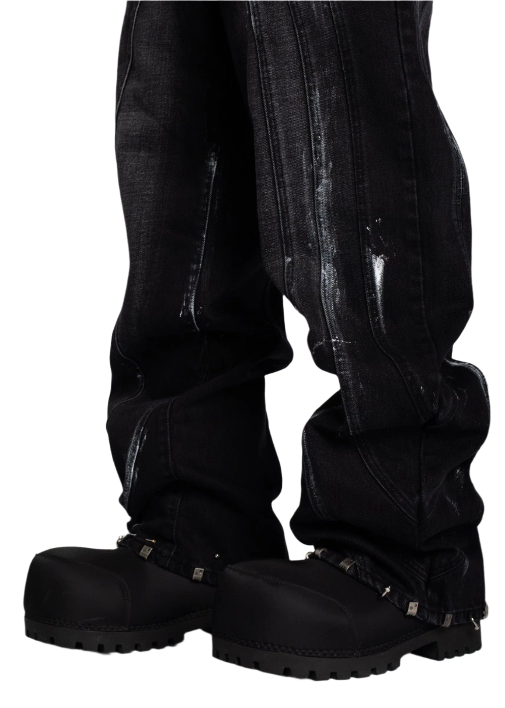Guapi Iron Grey Piercing Denim