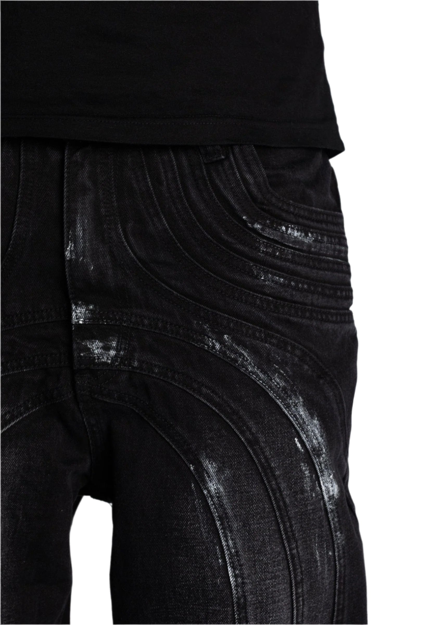 Guapi Iron Grey Piercing Denim