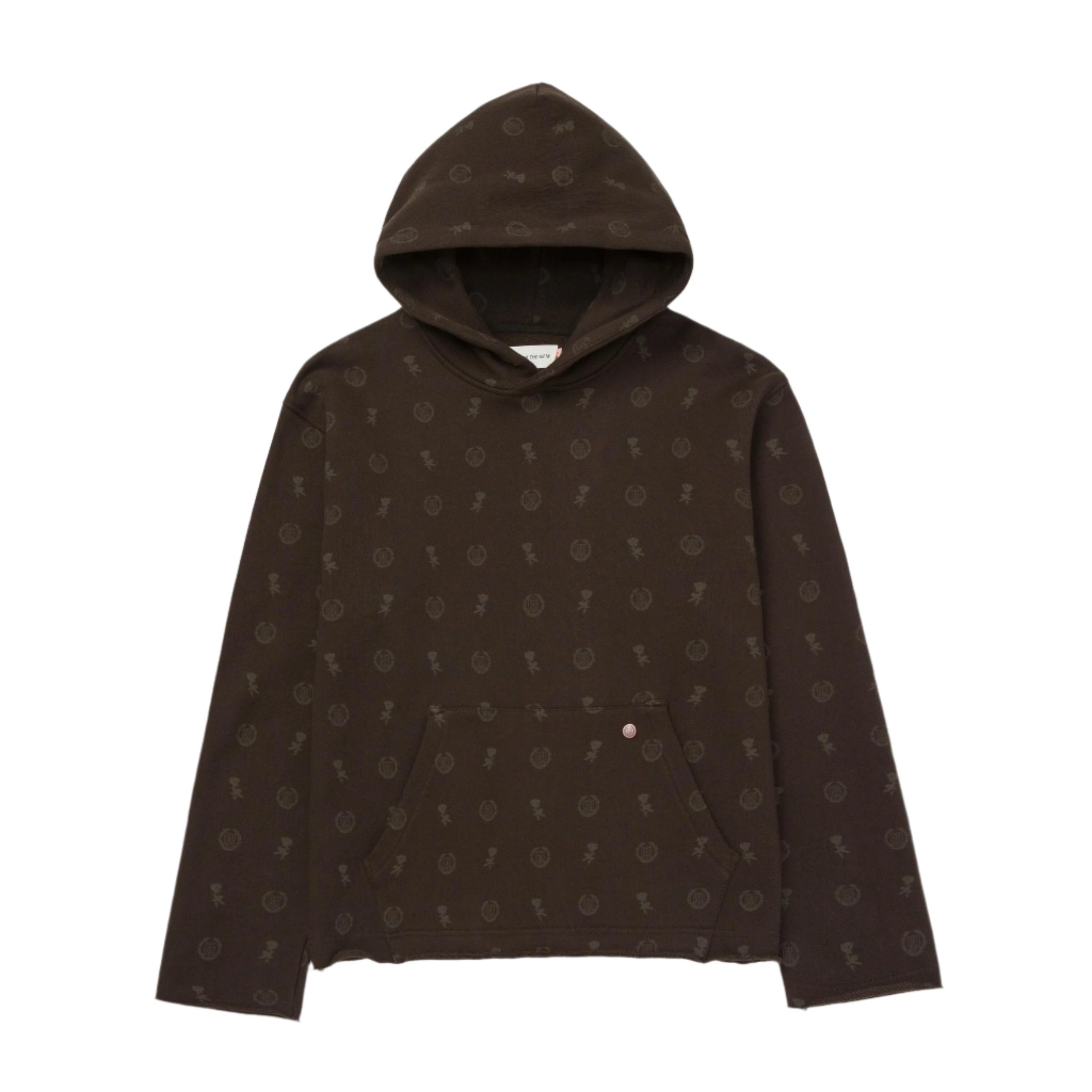 Honor The Gift S / BLACK HTG RAW EDGE HOODIE
