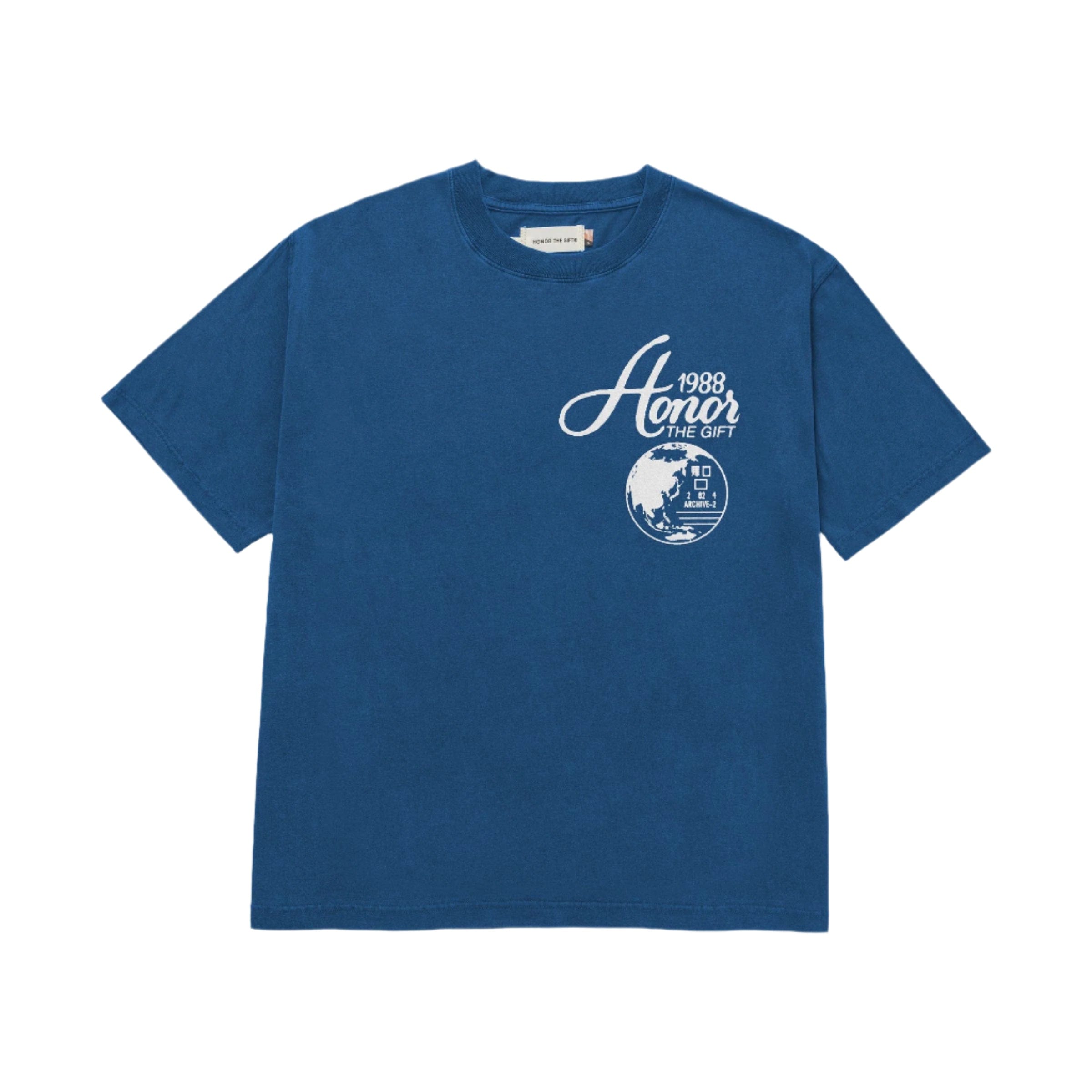 Honor The Gift S / BLUE TRAVEL TSHIRT