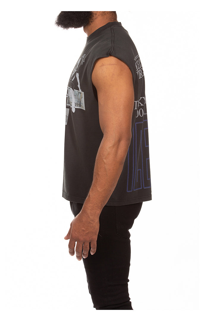 Left Side View of the IceCream gGelato Tank in Jet Set Black
