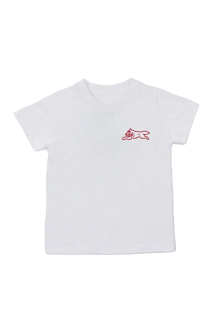 Front View of the IceCream Iceking SS Tee in white