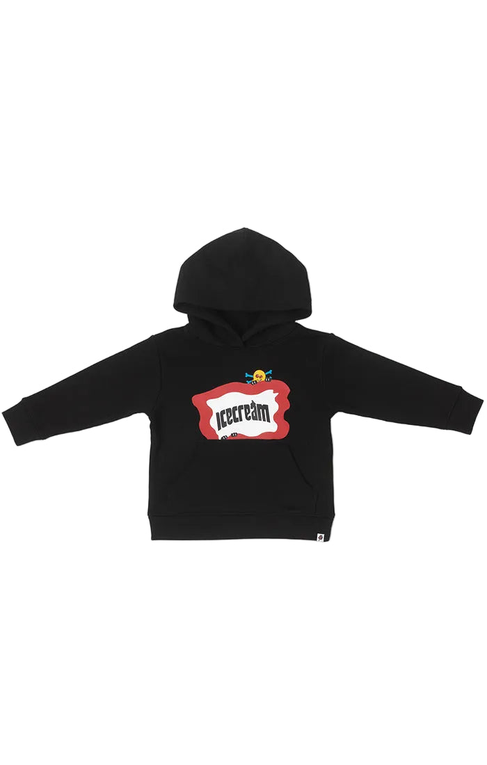 Front View of the IceCream Clinger Hoodie 