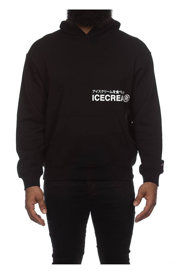 IceCream S / black the truck hoodie