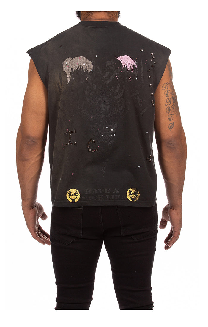 Back View of the IceCream Samus Tank