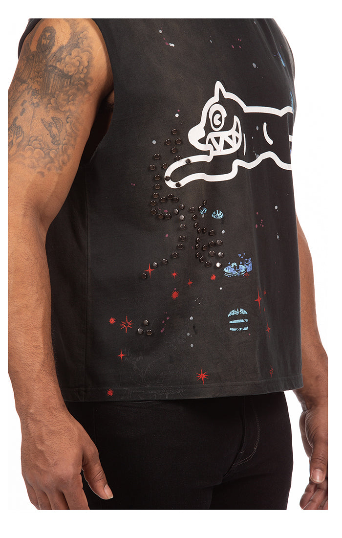 Close Up View of the IceCream Samus Tank